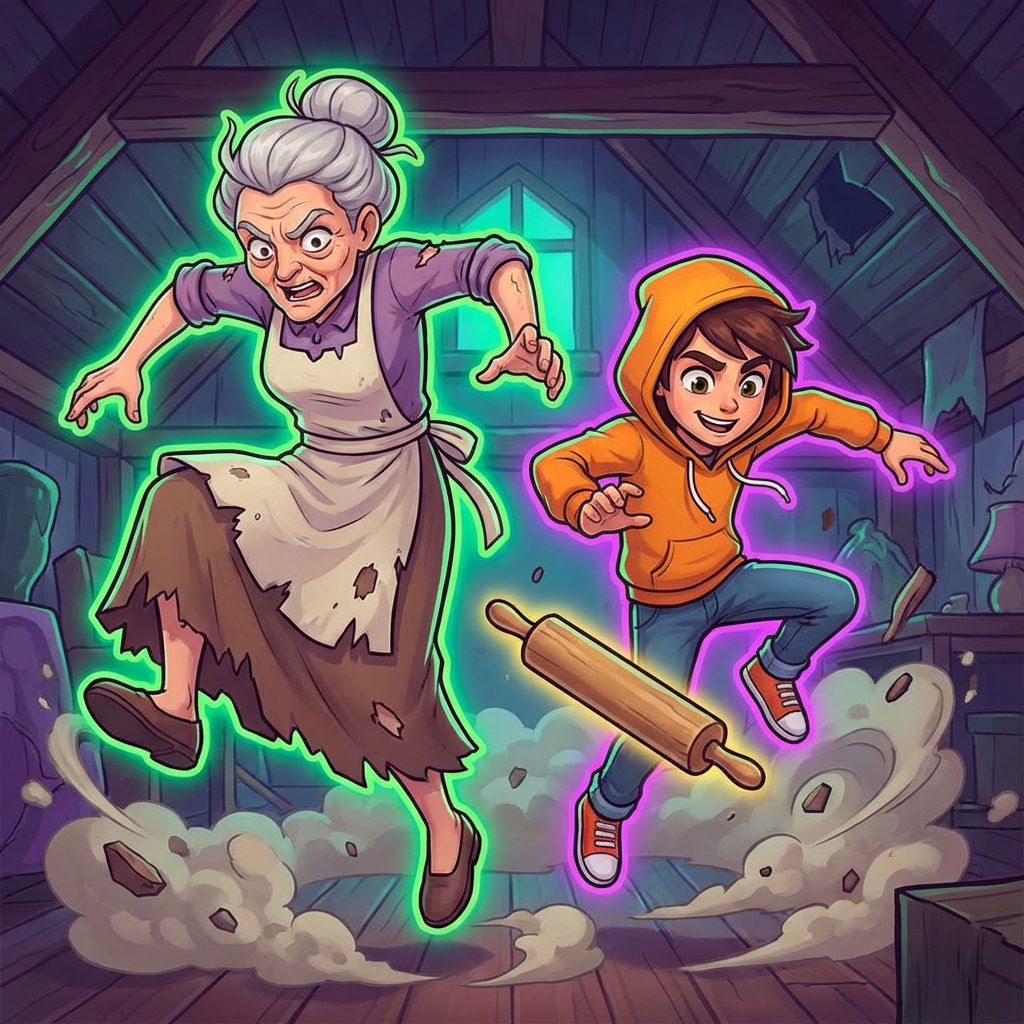 恐怖老奶第六章攻略封面