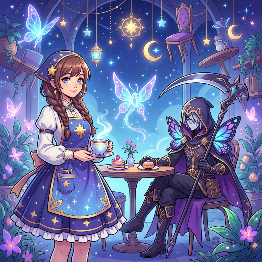 星光咖啡馆与死神之蝶攻略封面