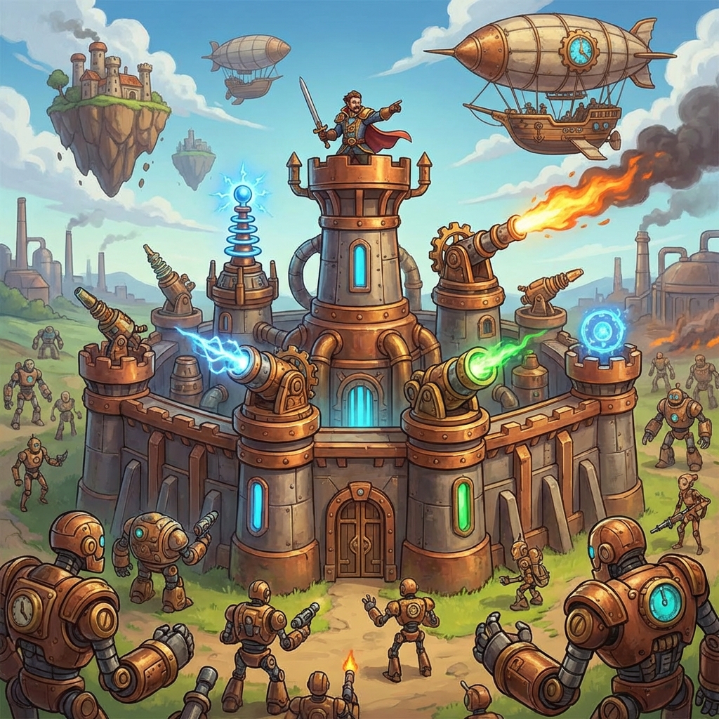 蒸汽朋克防御攻略封面