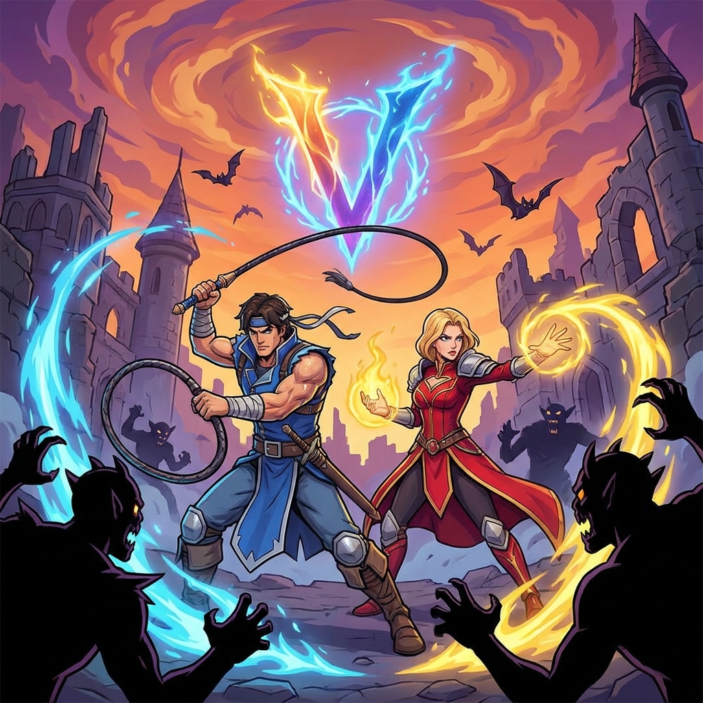 nds恶魔城废墟的肖像不死机版攻略封面