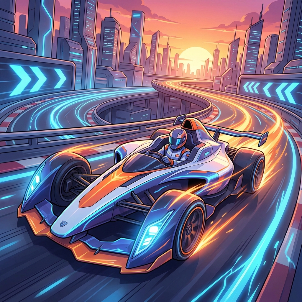 qq飞车国际服攻略封面