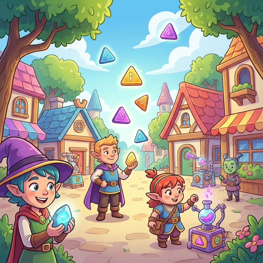 三角符文欢乐镇露明亚战攻略封面