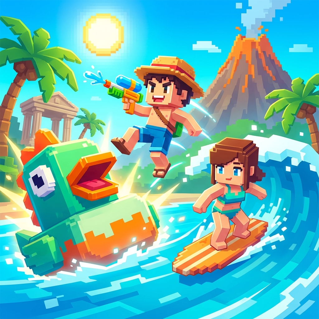 迷你世界夏日奇遇记攻略封面