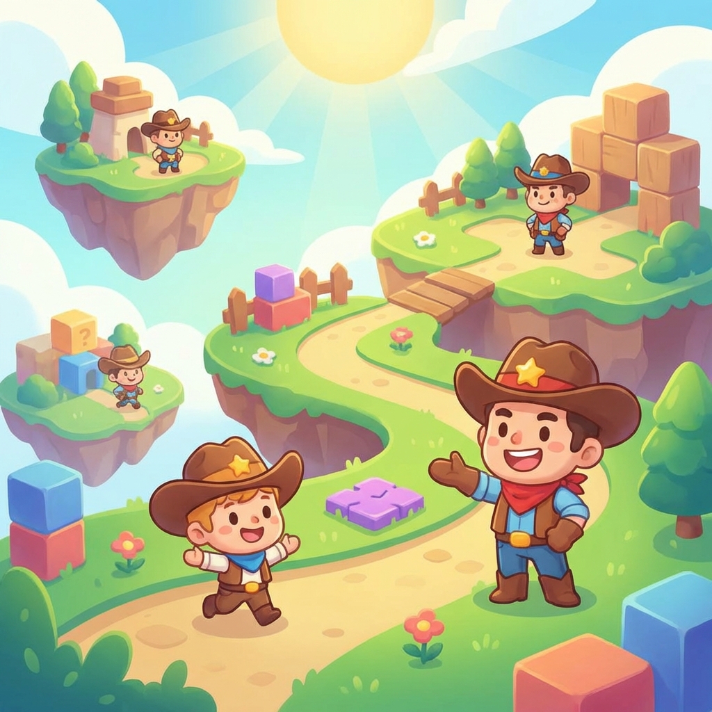 超级牛仔世界攻略封面