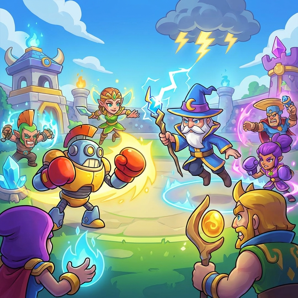 奇葩战斗家雷霆版攻略封面