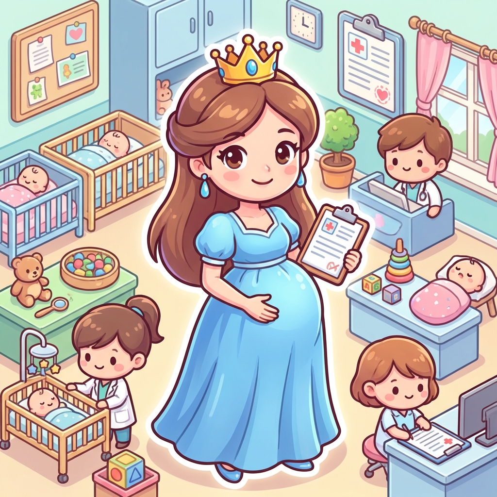 怀孕公主妈妈生宝宝攻略封面