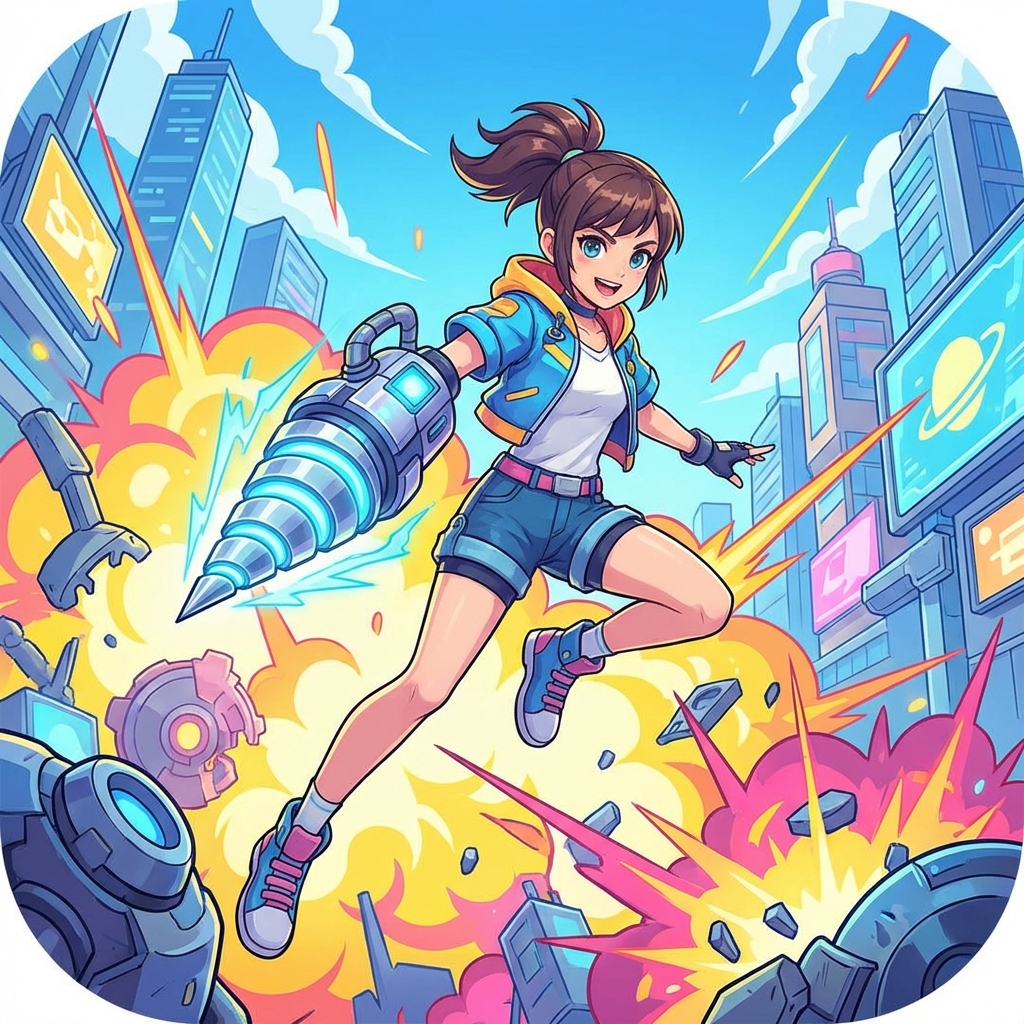 电钻少女攻略封面