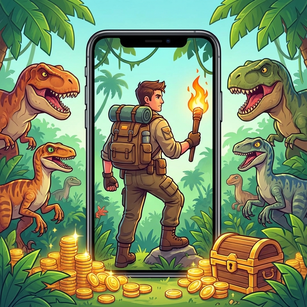 夺命侏罗纪无限金币版攻略封面