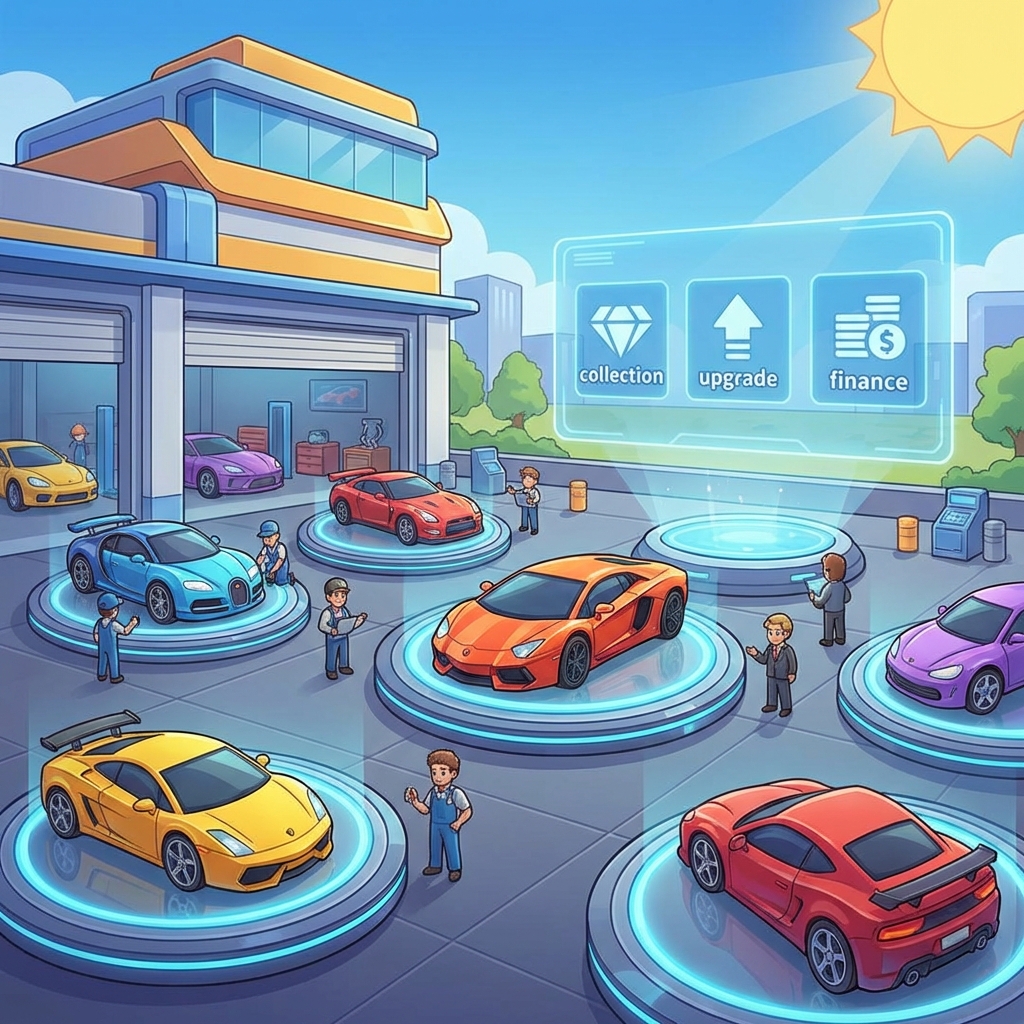 超级跑车收藏模拟器攻略封面