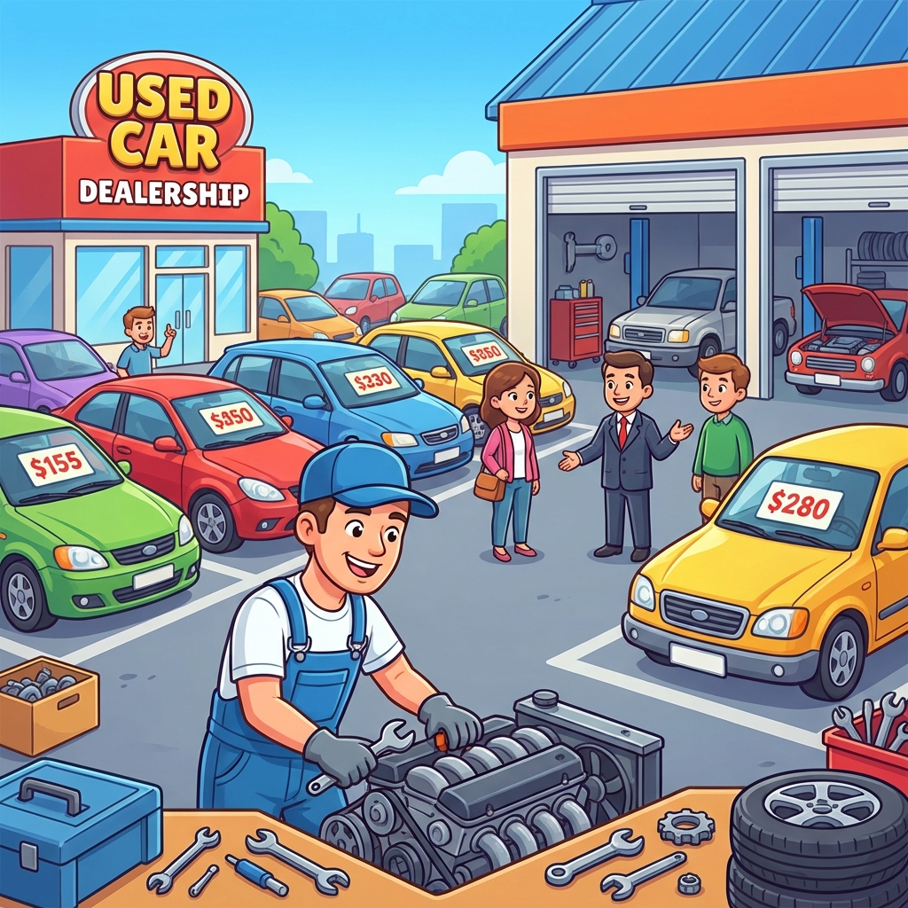 二手车经销商模拟器机械师攻略封面