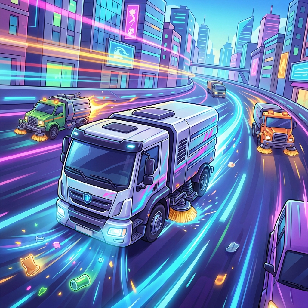 城市清洁车模拟攻略封面