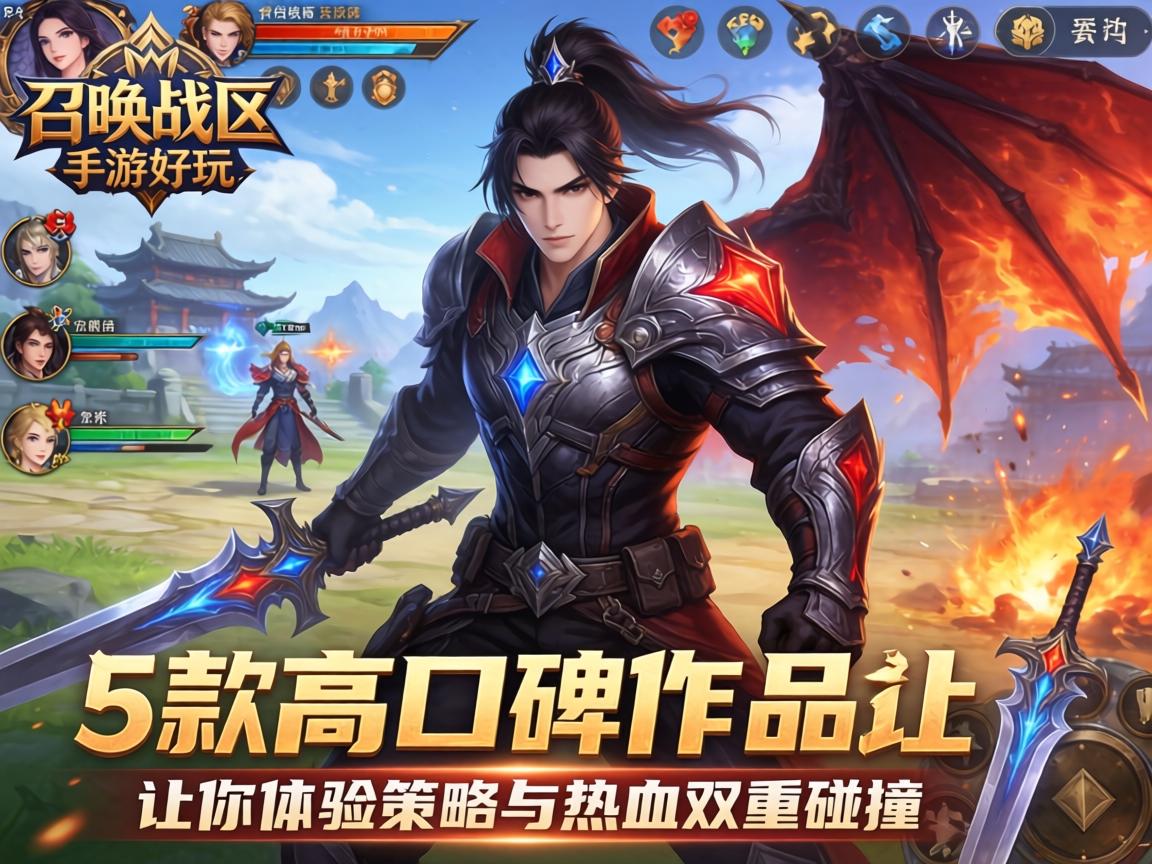 什么召唤战区手游好玩？这5款高口碑作品让你体验策略与热血的双重碰撞