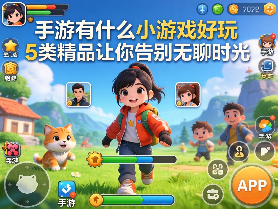 手游有什么小游戏好玩？这5类精品让你告别无聊时光