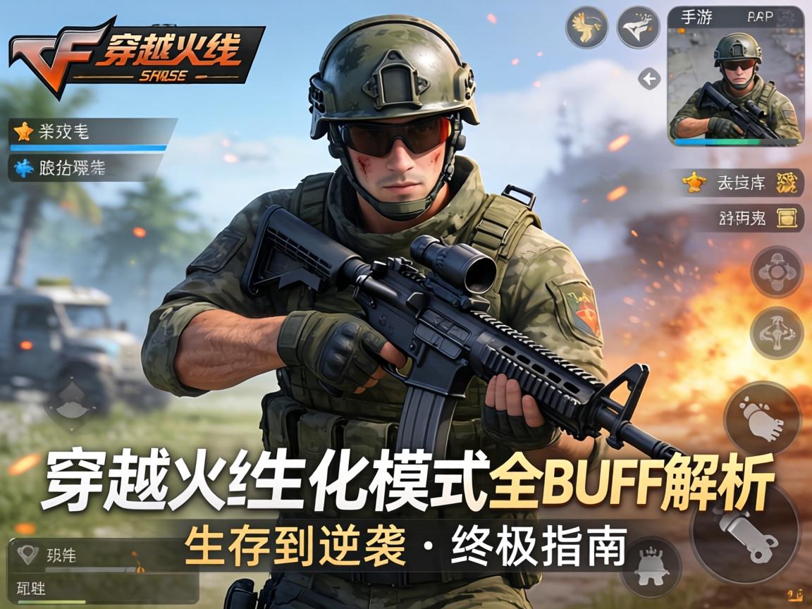 手游穿越火线生化模式全BUFF解析