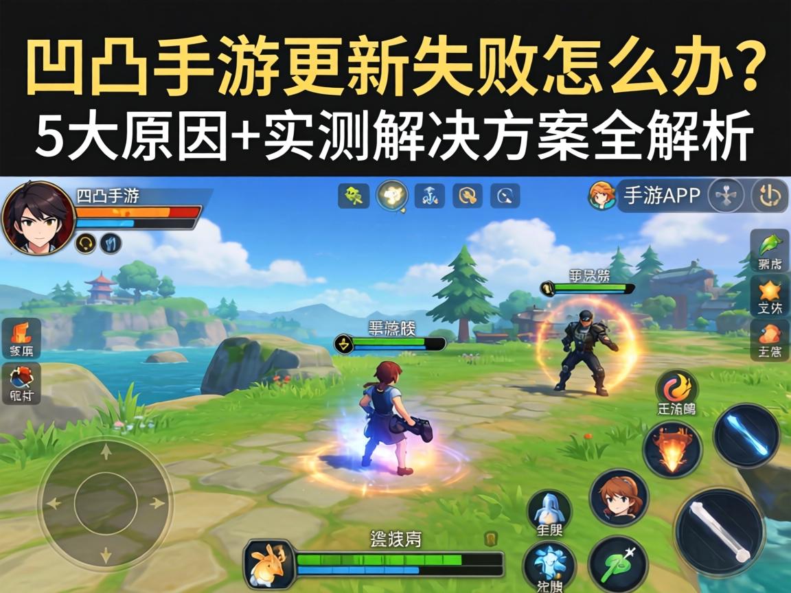 凹凸手游更新失败怎么办