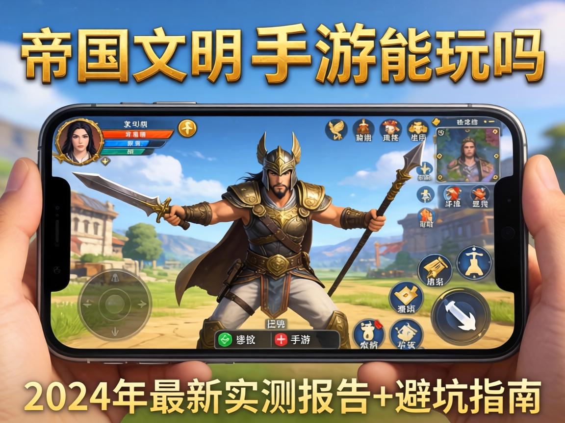 帝国文明手游能玩吗?2024年最新实测报告+避坑指南 2024年最新实测报告