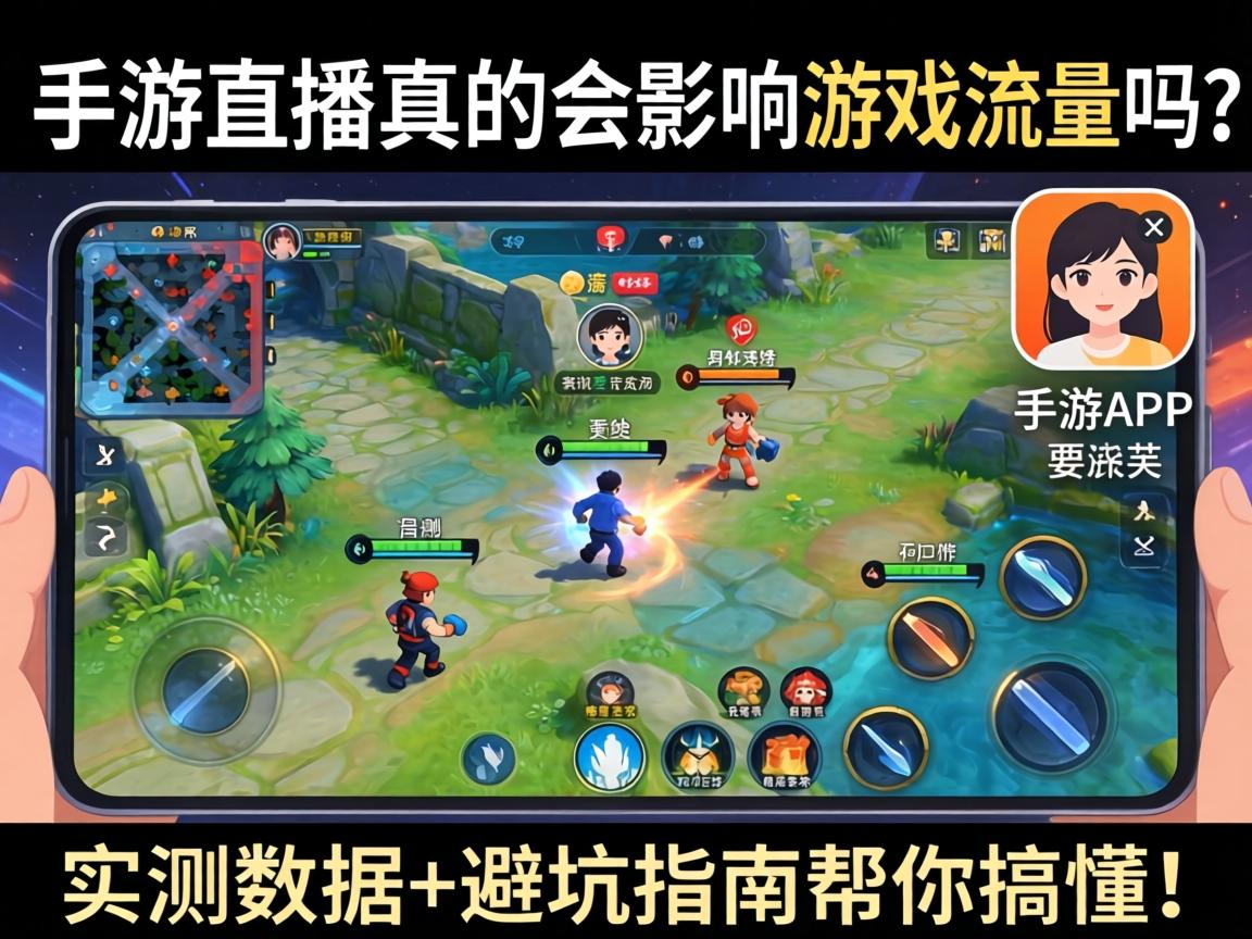 手游直播真的会影响游戏流量吗