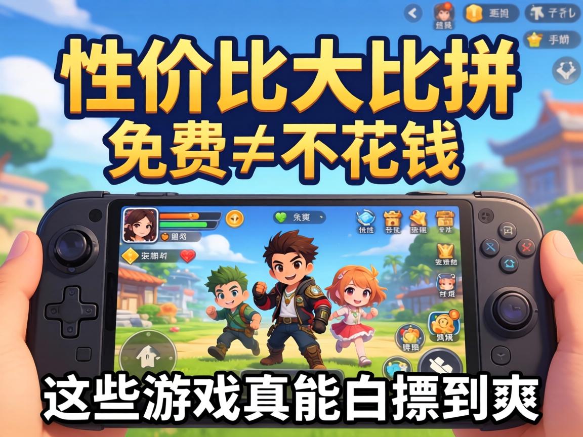 一、性价比大比拼,免费≠不花钱,这些游戏真能白嫖到爽 这些游戏真能白嫖到爽