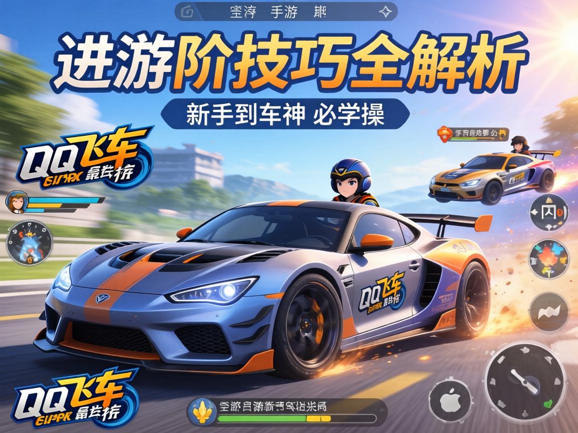 手游QQ飞车进阶技巧全解析，从新手到车神的必学操作