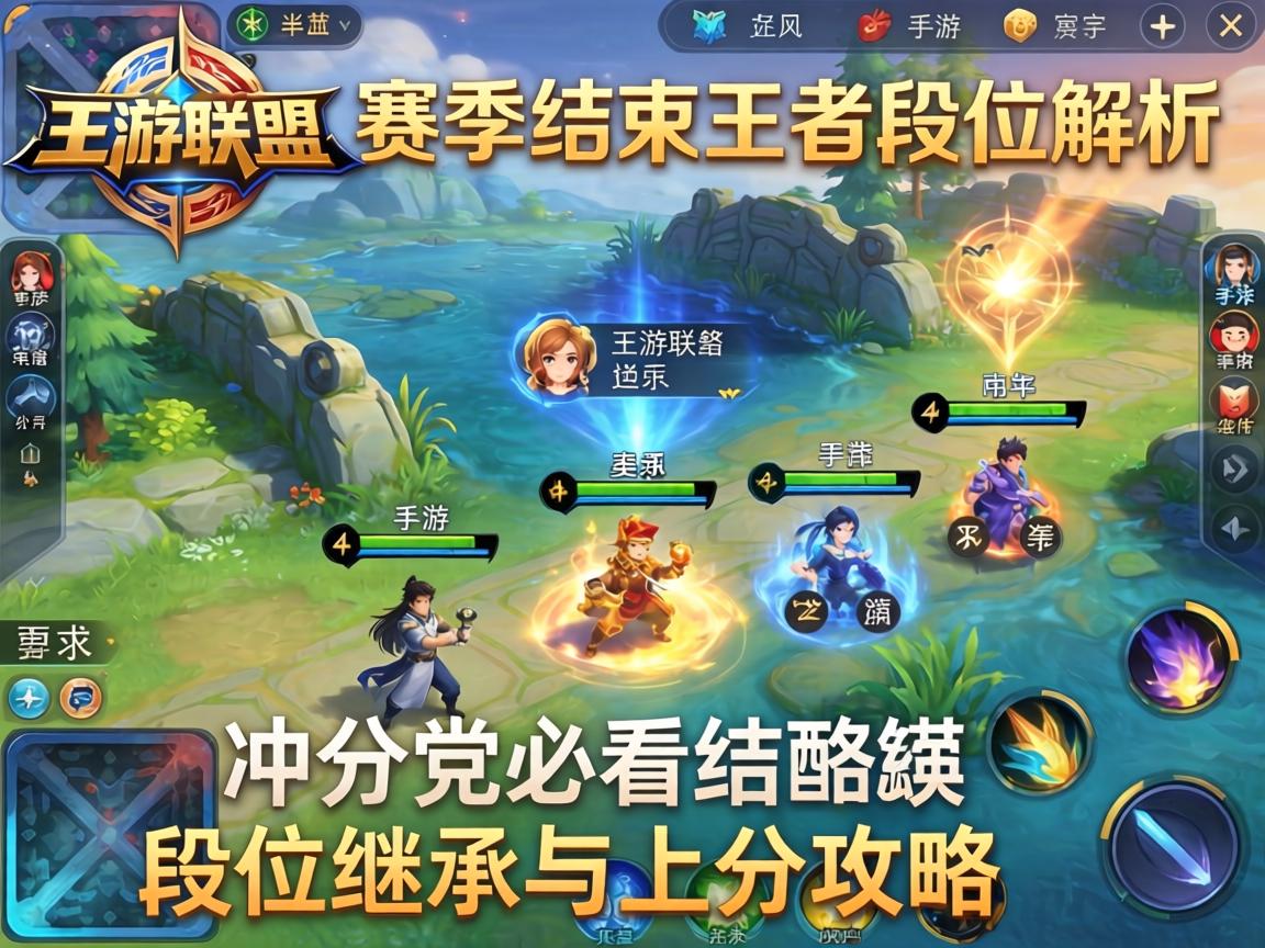 手游联盟赛季结束王者段位解析，冲分党必看的段位继承与上分攻略