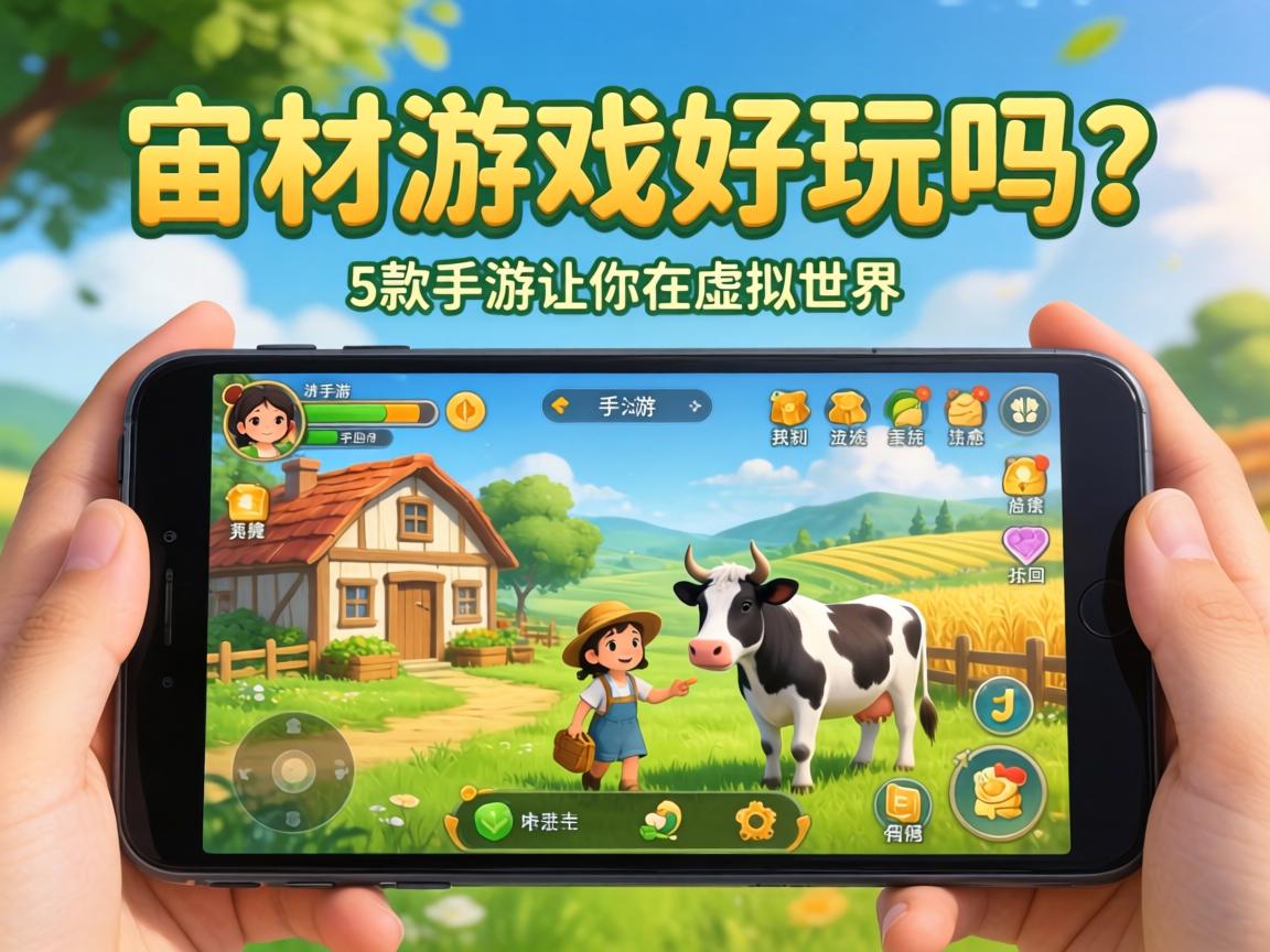 田园游戏好玩吗？这5款手游让你在虚拟世界找回田园牧歌的治愈感