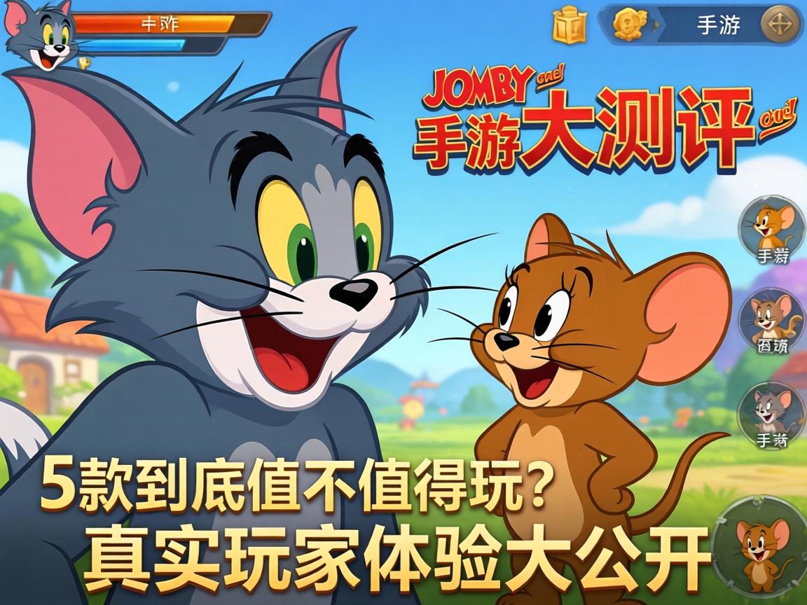 猫和老鼠手游大测评，这5款到底值不值得玩？真实玩家体验大公开