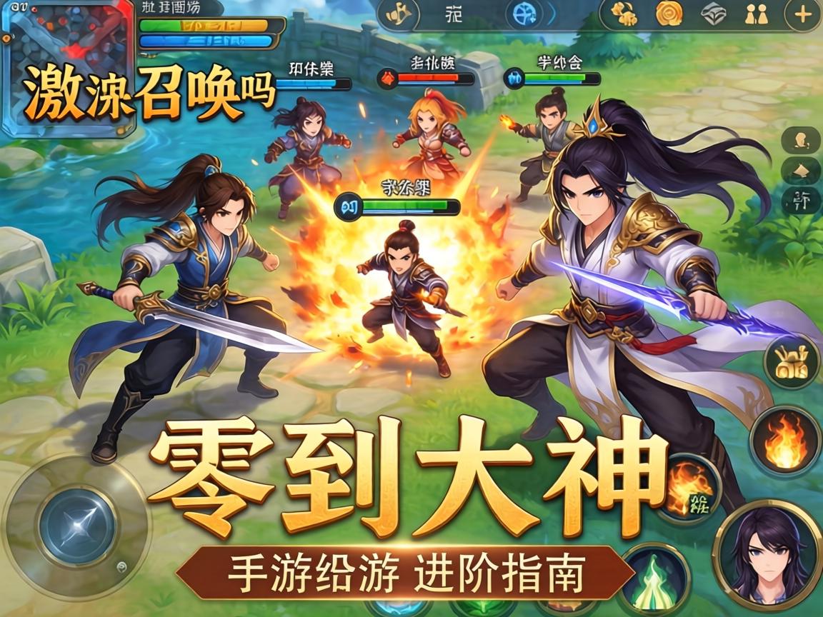 激战有召唤吗手游攻略，从零到大神的进阶指南