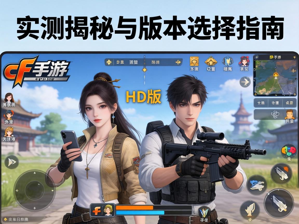 cf手游有HD版吗？实测揭秘与版本选择指南