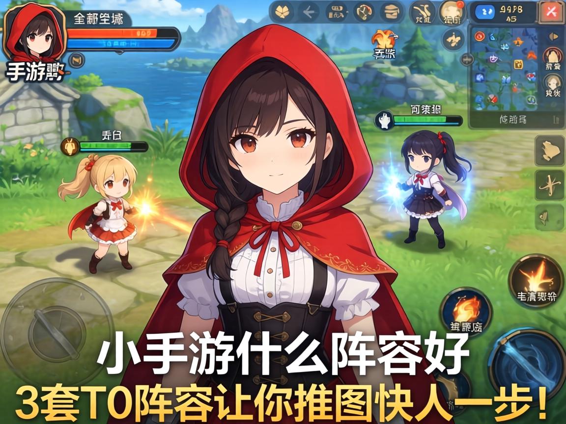 小红帽手游什么阵容好？这3套T0阵容让你推图快人一步！