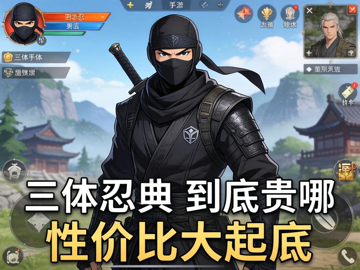 一、三体忍者到底贵在哪?性价比大起底 三体忍者到底贵在哪
