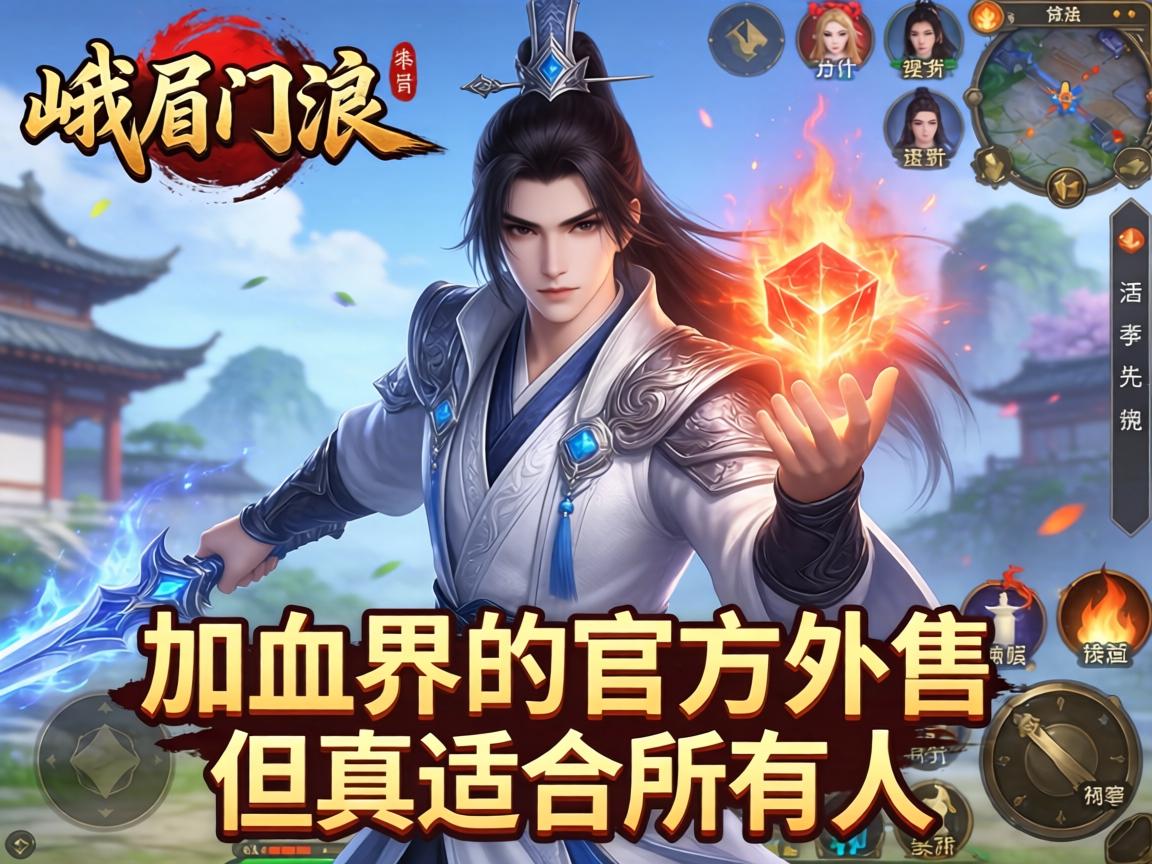 一、峨眉门派，加血界的官方外挂，但真适合所有人吗？