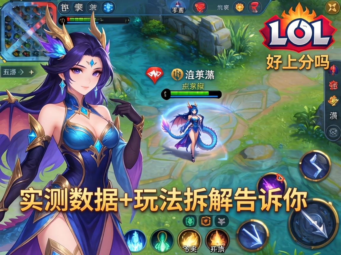 lol手游龙女好上分吗？实测数据+玩法拆解告诉你答案