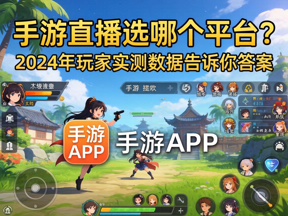 手游直播选哪个平台？2024年玩家实测数据告诉你答案