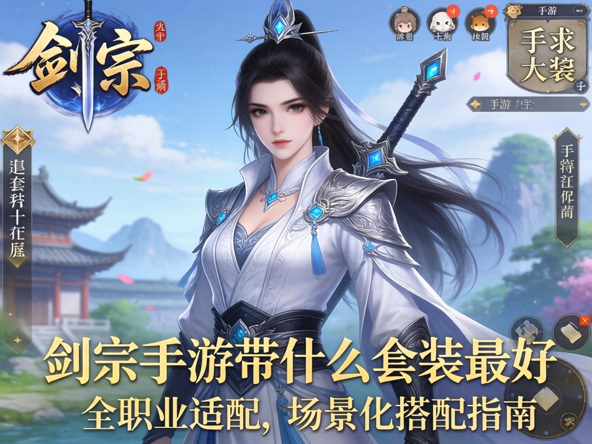 剑宗手游带什么套装最好？全职业适配与场景化搭配指南