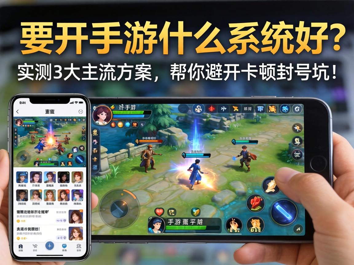 多开手游什么系统好？实测3大主流方案，帮你避开卡顿封号坑！