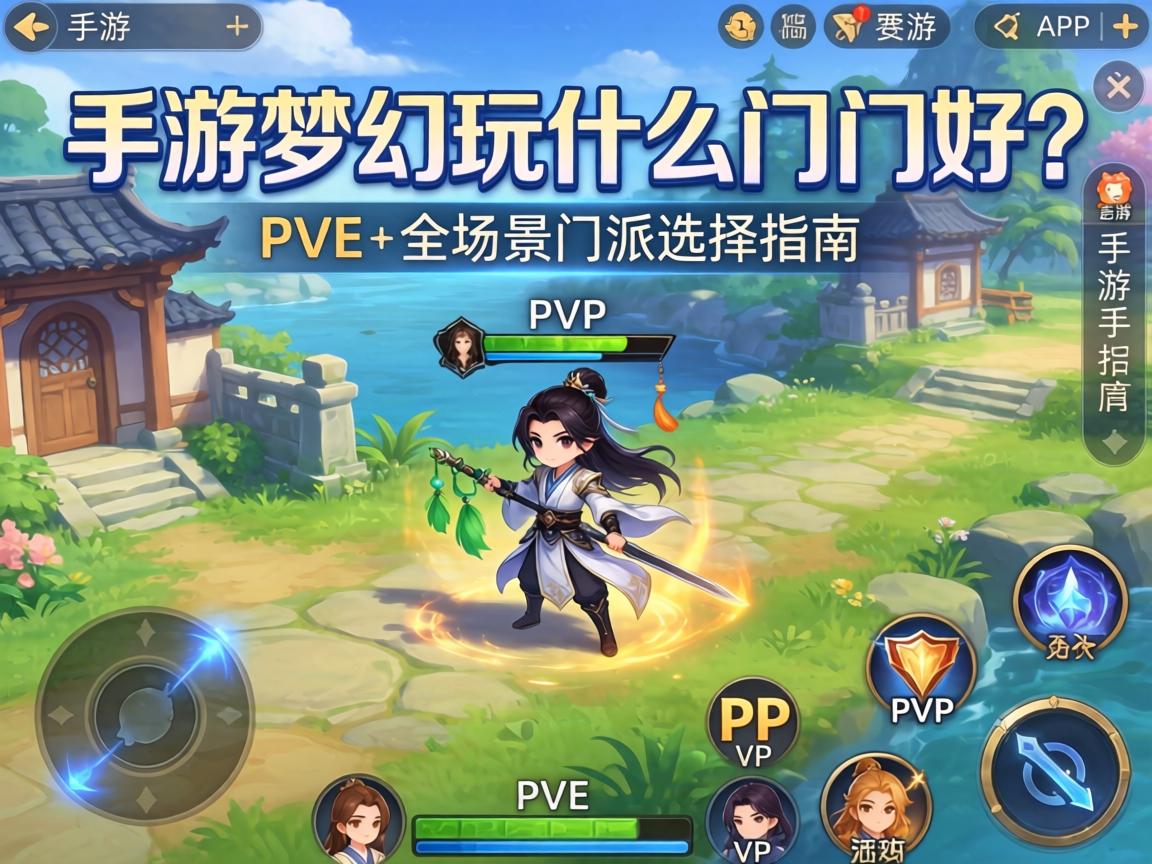 手游梦幻玩什么门派好？从PVE到PVP的全场景门派选择指南