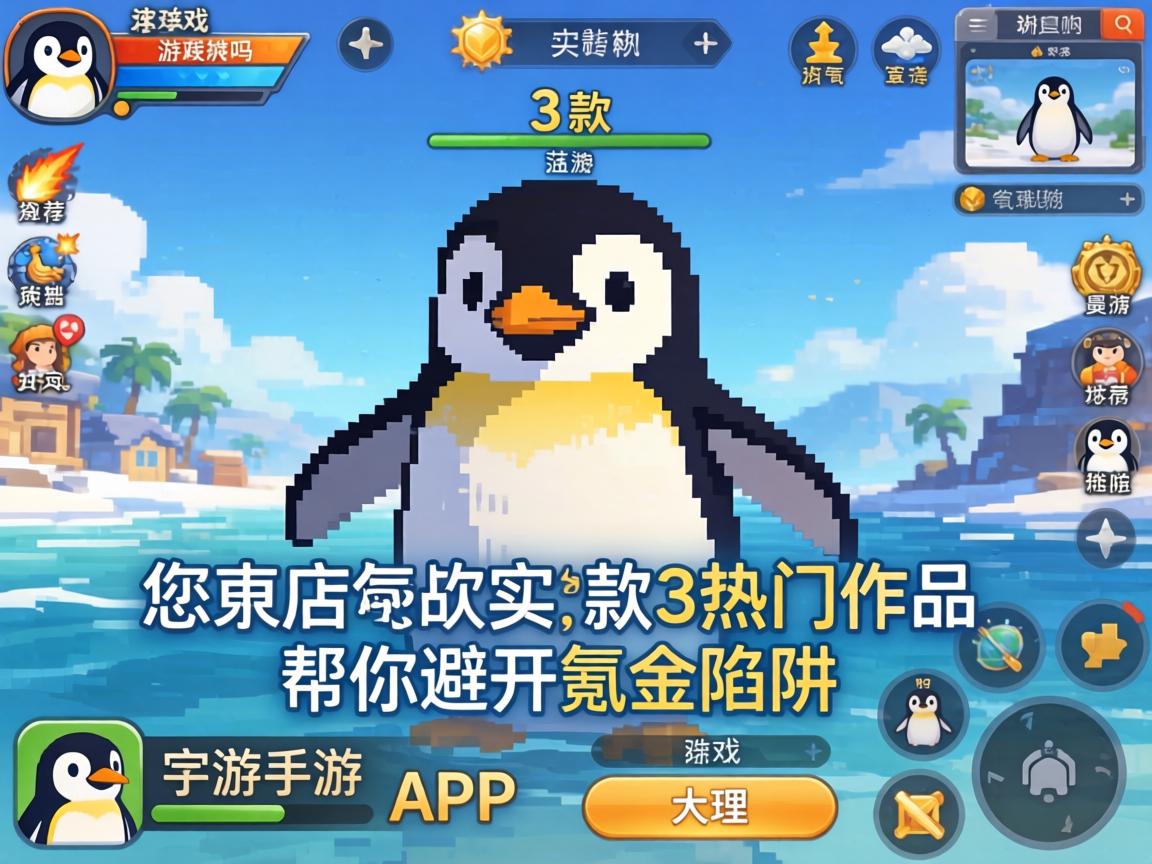 弹射企鹅游戏推荐吗手游？实测3款热门作品，帮你避开氪金陷阱