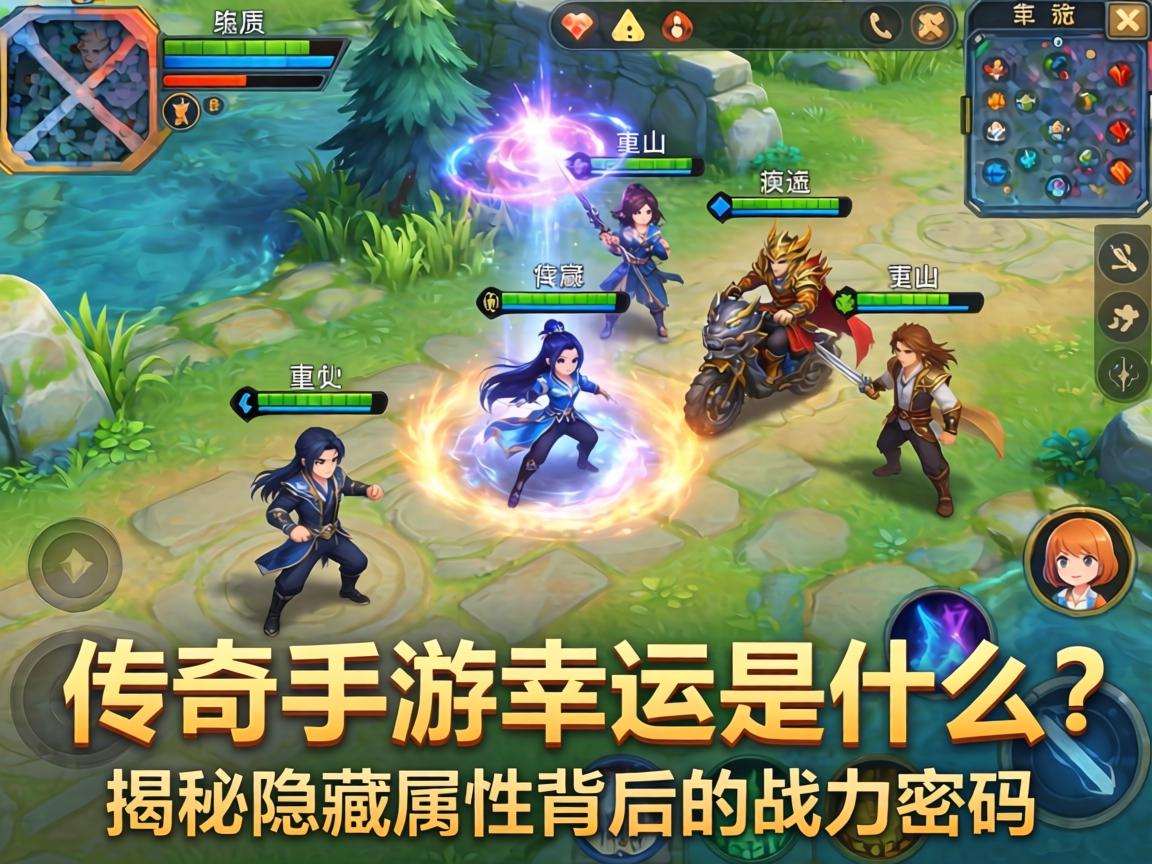 传奇手游幸运是什么？揭秘隐藏属性背后的战力密码