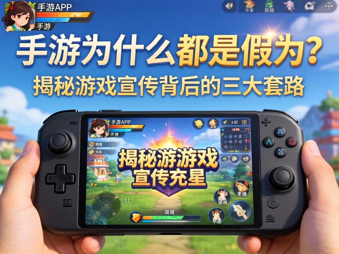 手游广告为什么都是假的?揭秘游戏宣传背后的三大套路 揭秘游戏宣传背后的三大套路