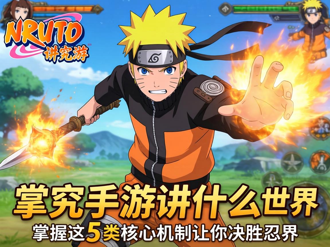 掌握这5类核心机制让你决胜忍界