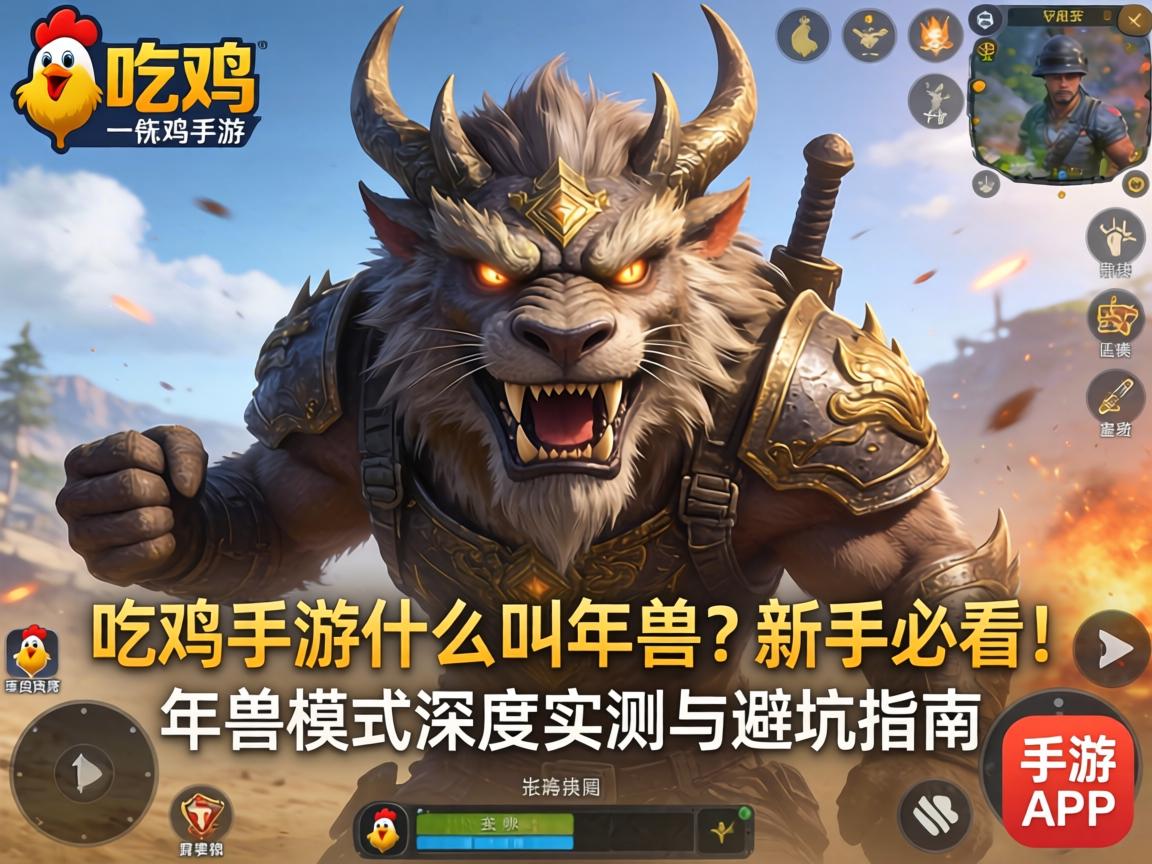 吃鸡手游什么叫年兽?新手必看!年兽模式深度实测与避坑指南 年兽模式深度实测与避坑指南