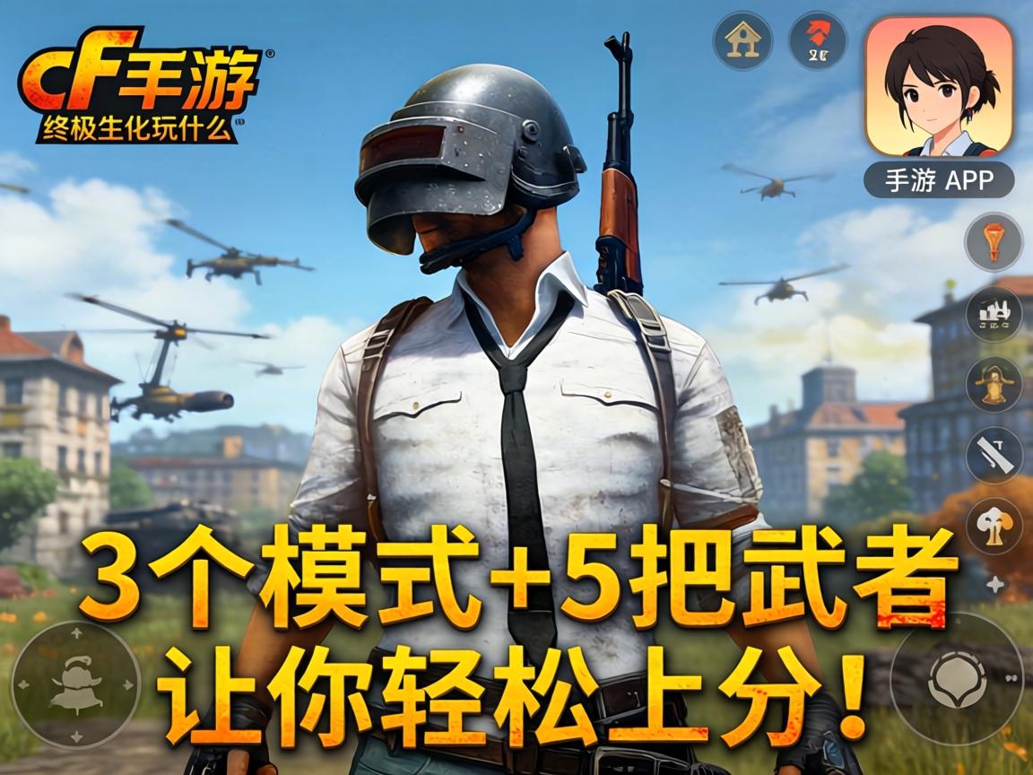 cf手游终极生化玩什么