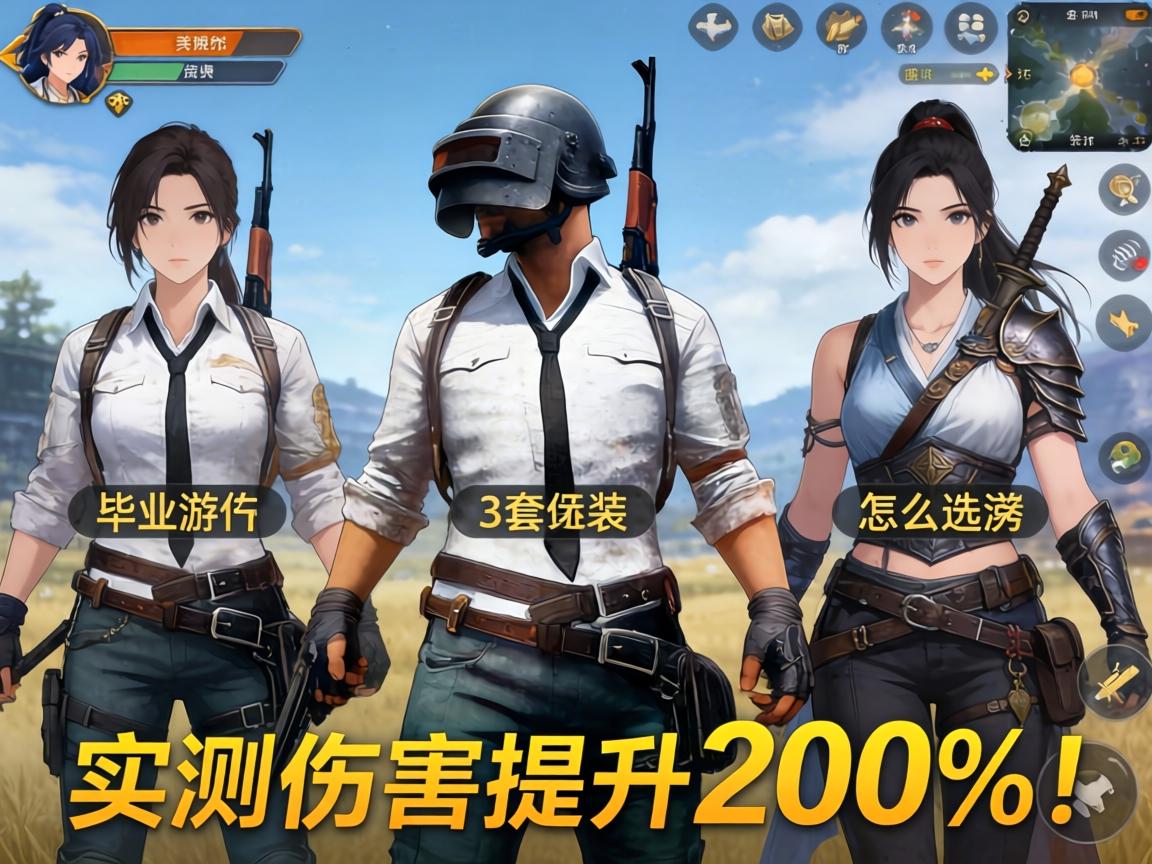 手游游侠装备怎么选?这3套毕业装实测伤害提升200%! 这3套毕业装实测伤害提升200