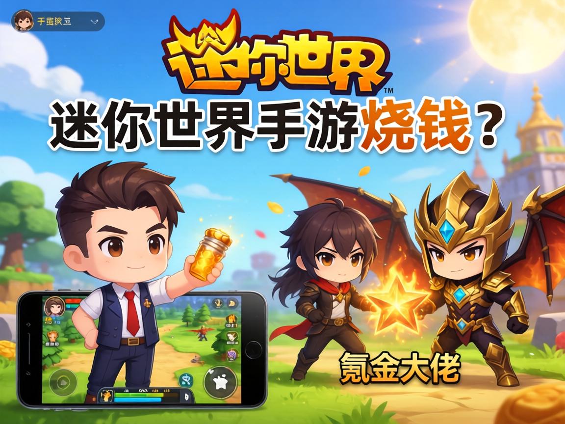 迷你世界手游烧钱吗?深度解析平民玩家与氪金大佬的真实体验 深度解析平民玩家与氪金大佬的真实体验