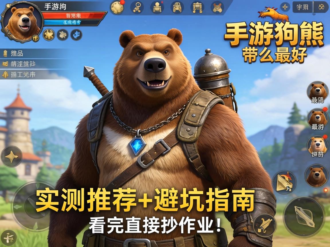 手游狗熊带什么装备最好