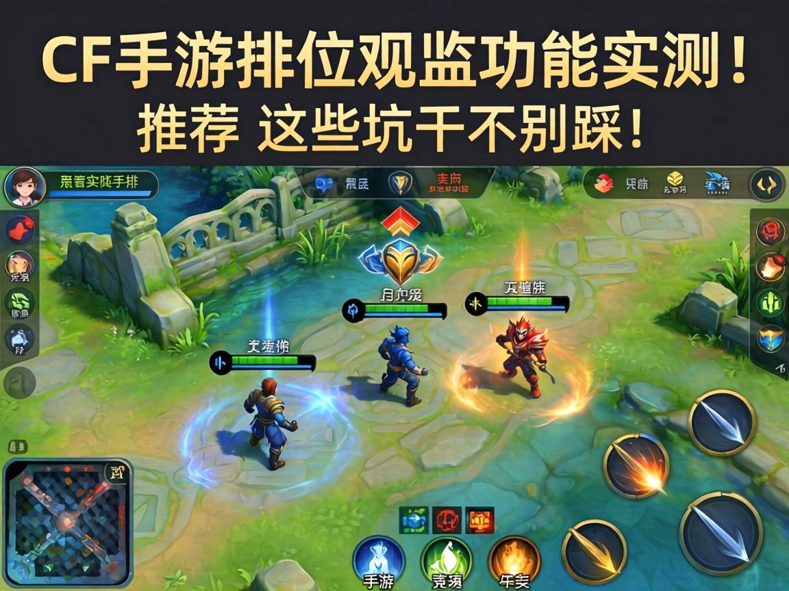 CF手游排位观战功能实测推荐