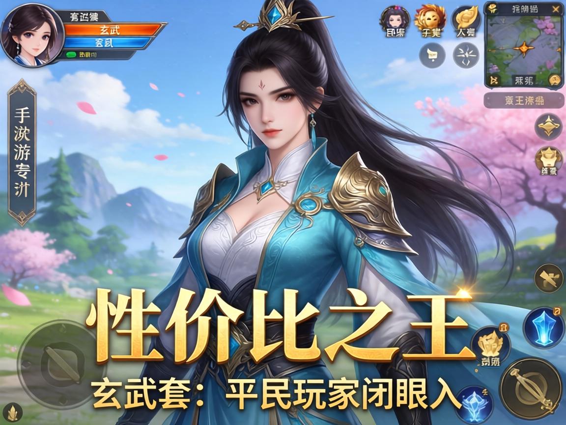 一、性价比之王,玄武套(平民玩家闭眼入) 平民玩家闭眼入