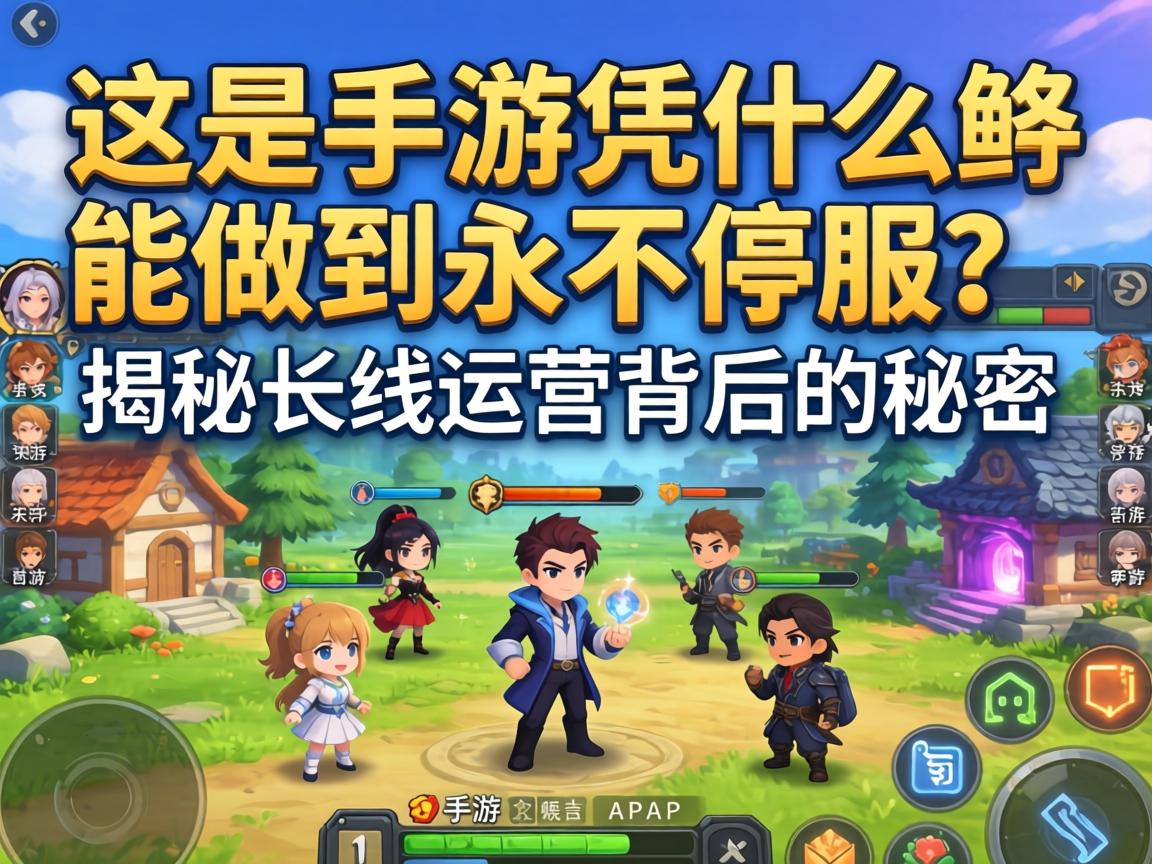 这些手游凭什么能做到永不停服