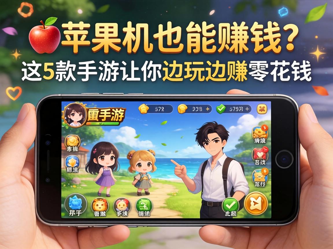 这5款手游让你边玩边赚零花钱