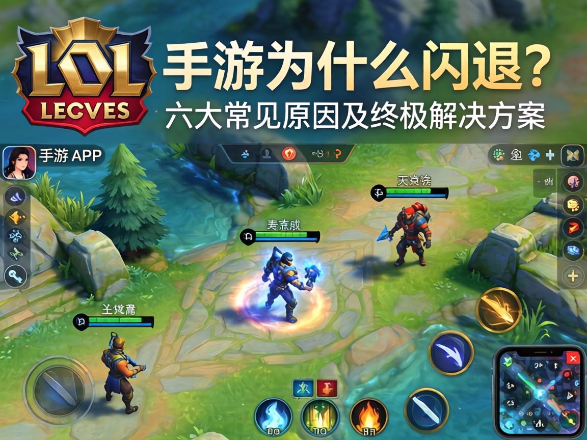 LOL手游为什么闪退？六大常见原因及终极解决方案